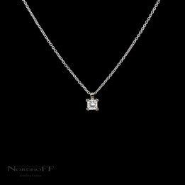 Princess Diamond Pendant