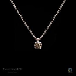 Champagne Diamond Pendant