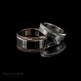 Hand Engraved Wedding Rings