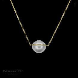 Floating Pearl Pendant